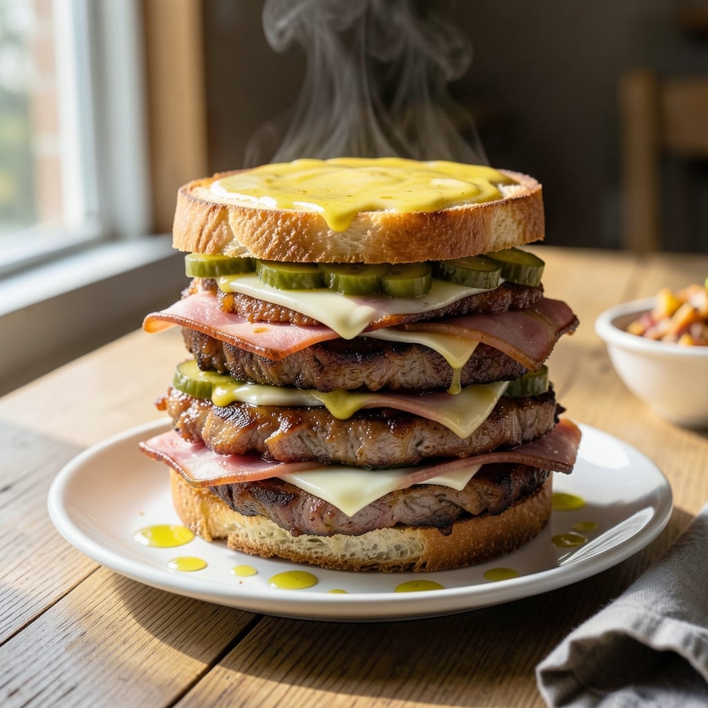 Petizers Cubano Sandwich Pork Recipe: Slow-Roasted Mojo-Marinated Shoulder